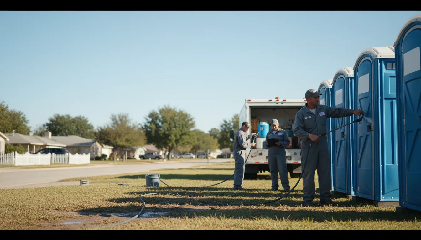 Long-Term Portable Toilet Rental in Cumming, GA near me